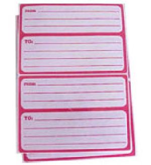 stationery labels