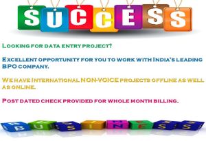 Non voice bpo projects for outsourcing