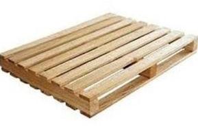 Two Way Wood Pallets with Blocks