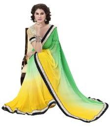 Jute Beige Indian Women saree