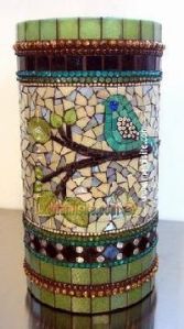 mosaic vases