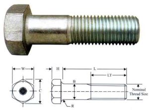 Pro-7 industrial bolt