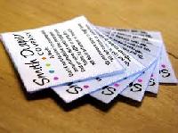 Satin Labels