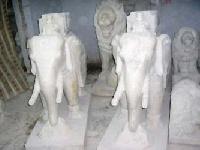 stone animal figures