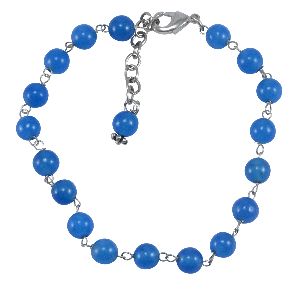 Blue Quartz Gemstone Bracelet