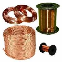 bare copper conductors