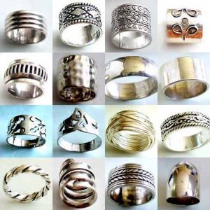 Mens Silver Rings