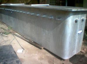 Zinc Planting Tank