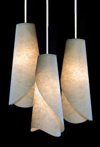 handmade paper lamp