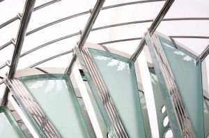 glass stairs