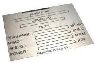 aluminum nameplates