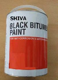 black bituminous paint