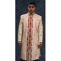 Silk Embroidered Sherwani (SH076)