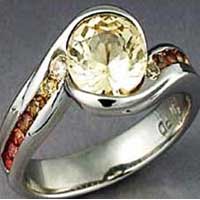 Topaz Gemstone Ring