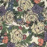 Ladies Printed Suit Material (rose Flower Design)