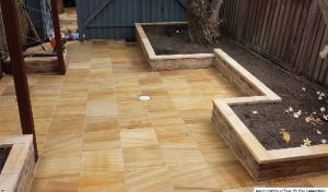 Teak Wood Sandstone