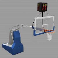 hydraulic basketball pole