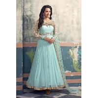 Patel Marketers  Royal light blue georgette desiner salwar suit pm-20