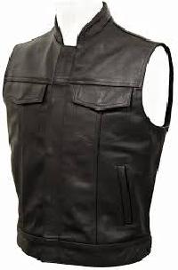 leather waist coats