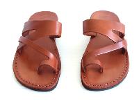 designer leather slippers