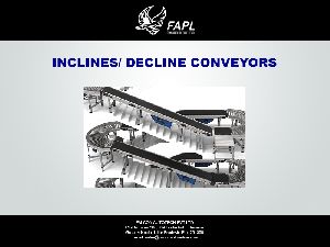 Inclines/ Decline Conveyors