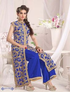 Semi Stitched Palazzo Suits