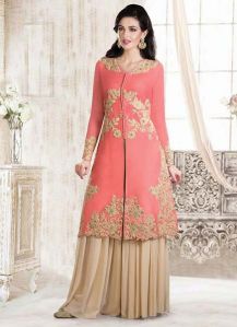 Semi Stitched Sharara Suits