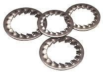 serrated washers