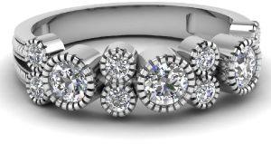 White Diamond Engagement Rings