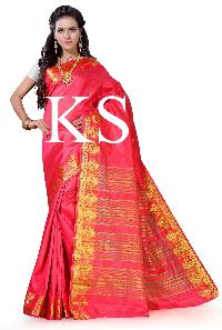 Jacquard Tussar Silk Sarees