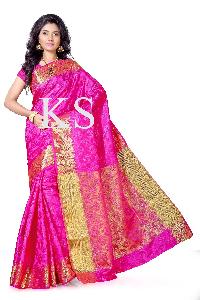 Kanchipuram Art Silk Brasso Tissue Pallu Saree