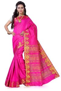 Kanchipuram Raw Silk Jacquard Saree