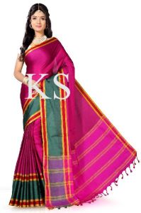 One Side Bentex Aura Semi Cotton Sarees