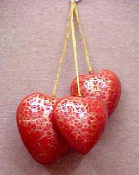 Item Code : MAS-CTHH-03 Christmas Tree Hangings Hearts