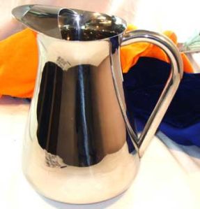 stainless steel water pitcher