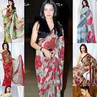 Printed saree