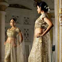 Embroidered Lengha