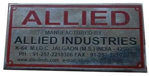 Stainless Steel Labels