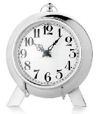 stainless steel table clocks