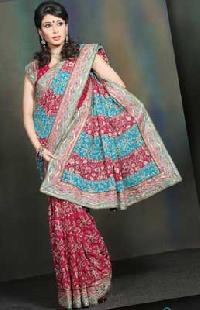 Item Code : VAK725R Embroidered Saree