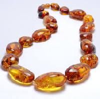 Amber beads