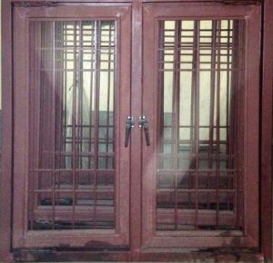 pressed steel window frame