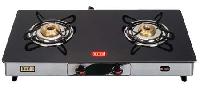 Black Series 2 Burner GT-2B-SS(A1) Glass Cooktop