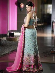 partywear ghagra