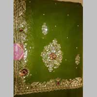 zari work sarees