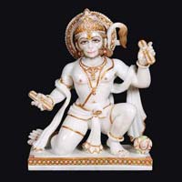 Marble Hanuman Statue