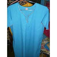 Plane Blue Kurta