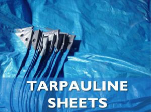 Tarpauline sheets