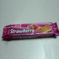 Strawberry Flavored Cream Biscuits