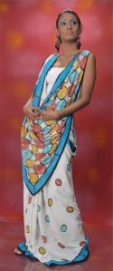 Pure Georgette saree